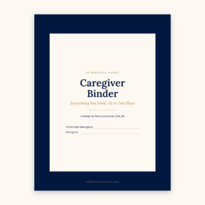 Caregiver Binder cover
